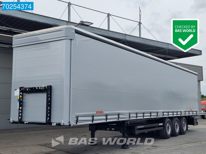 Kögel S24-1 MEGA Hubdach Liftachse Lifting Roof - Тентованный полуприцеп: фото 1 Kögel S24-1 MEGA Hubdach Liftachse Lifting Roof - Тентованный полуприцеп: фото 1
