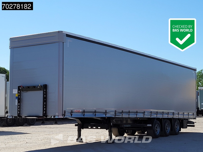 Kögel S24-1 MEGA Hubdach Liftachse Lifting Roof - Тентованный полуприцеп: фото 1 Kögel S24-1 MEGA Hubdach Liftachse Lifting Roof - Тентованный полуприцеп: фото 1