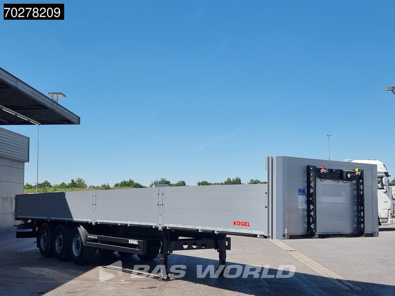Kögel S24-1 OPEN Liftachse Bordwände - Полуприцеп бортовой/ Платформа: фото 3 Kögel S24-1 OPEN Liftachse Bordwände - Полуприцеп бортовой/ Платформа: фото 3