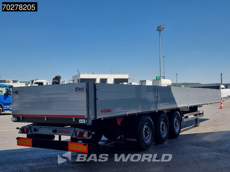 Kögel S24-1 OPEN Liftachse Bordwände - Полуприцеп бортовой/ Платформа: фото 5 Kögel S24-1 OPEN Liftachse Bordwände - Полуприцеп бортовой/ Платформа: фото 5