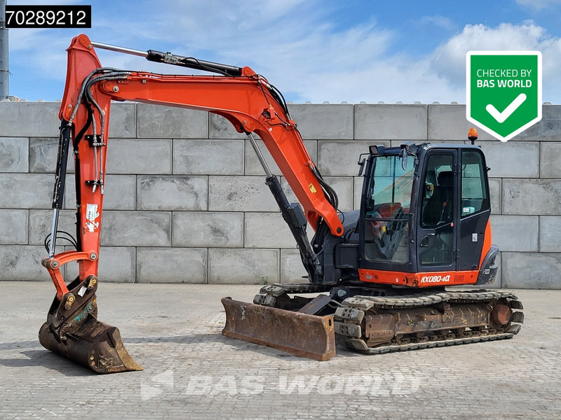 Kubota KX080 -4a - Мини-экскаватор: фото 1 Kubota KX080 -4a - Мини-экскаватор: фото 1