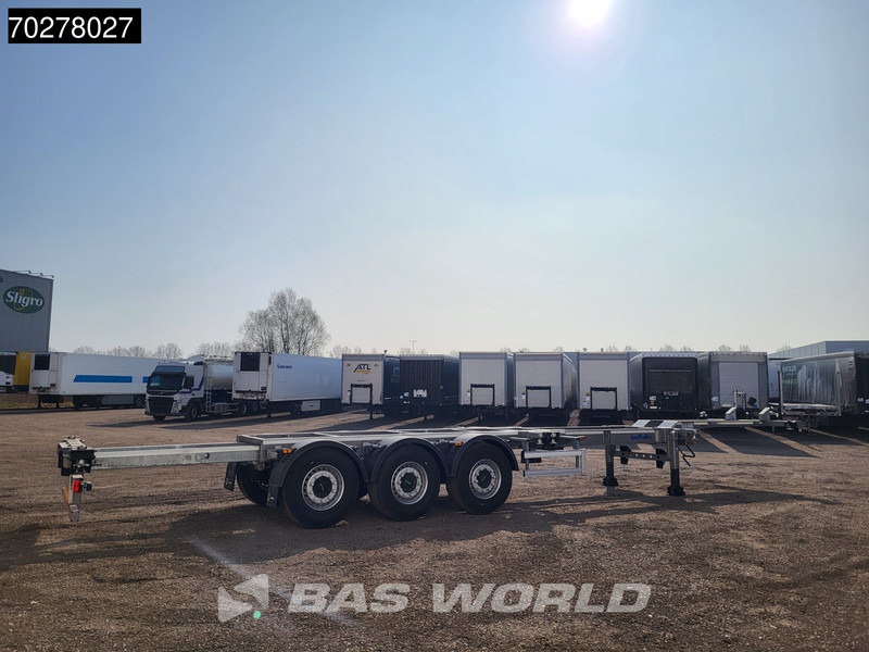 Lecitrailer SR3EC 3 axles UNUSED Liftachse Multi'45 - Полуприцеп-контейнеровоз/ Сменный кузов: фото 5 Lecitrailer SR3EC 3 axles UNUSED Liftachse Multi'45 - Полуприцеп-контейнеровоз/ Сменный кузов: фото 5