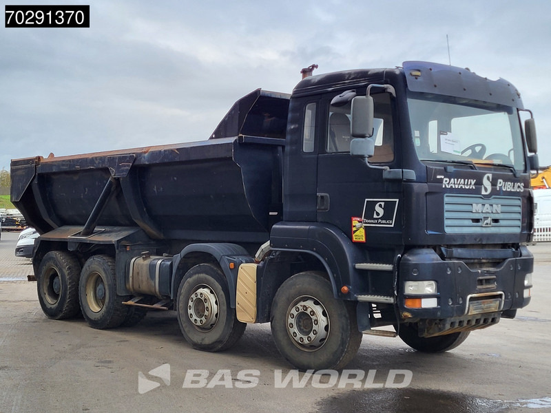 MAN TGA 35.480 8X4 BROKEN ENGINE 16m3 tipper Steel suspension Manual Retarder Euro 2 - Самосвал: фото 3 MAN TGA 35.480 8X4 BROKEN ENGINE 16m3 tipper Steel suspension Manual Retarder Euro 2 - Самосвал: фото 3