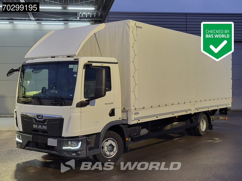 MAN TGL 12.250 4X2 Low Mileage! 12tonner 1500kg Ladebordwand Automatic Euro 6 - Тентованный грузовик: фото 1 MAN TGL 12.250 4X2 Low Mileage! 12tonner 1500kg Ladebordwand Automatic Euro 6 - Тентованный грузовик: фото 1
