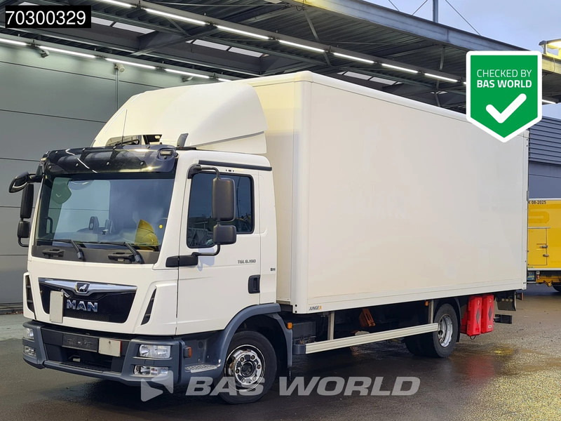 MAN TGL 8.190 4X2 8tonner 1000kg Ladebordwand Manual Euro 6 - Грузовик с закрытым кузовом: фото 1 MAN TGL 8.190 4X2 8tonner 1000kg Ladebordwand Manual Euro 6 - Грузовик с закрытым кузовом: фото 1