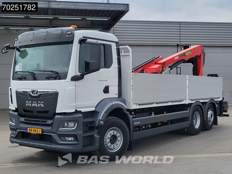 MAN TGS 26.440 6X2 NEW NL-Truck Palfinger PK 20.501 L TEC3 Kran Crane Euro 6 - Грузовик бортовой/ Платформа, Автоманипулятор: фото 1 MAN TGS 26.440 6X2 NEW NL-Truck Palfinger PK 20.501 L TEC3 Kran Crane Euro 6 - Грузовик бортовой/ Платформа, Автоманипулятор: фото 1