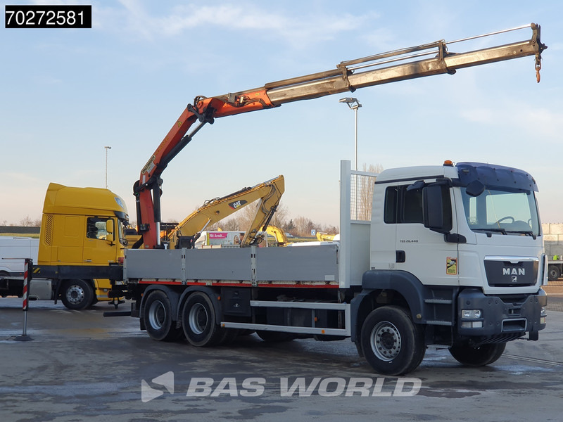 MAN TGS 26.440 6X4 Palfinger PK18002 EH Kran Crane Manual Remote Euro 5 - Грузовик бортовой/ Платформа, Автоманипулятор: фото 5 MAN TGS 26.440 6X4 Palfinger PK18002 EH Kran Crane Manual Remote Euro 5 - Грузовик бортовой/ Платформа, Автоманипулятор: фото 5