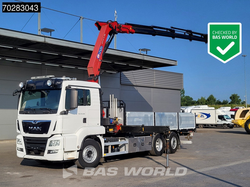 MAN TGS 26.460 TGS 6X2 Retarder HMF 2120K 6x Extensions Crane Kran Navi Euro 6 - Грузовик бортовой/ Платформа, Автоманипулятор: фото 1 MAN TGS 26.460 TGS 6X2 Retarder HMF 2120K 6x Extensions Crane Kran Navi Euro 6 - Грузовик бортовой/ Платформа, Автоманипулятор: фото 1