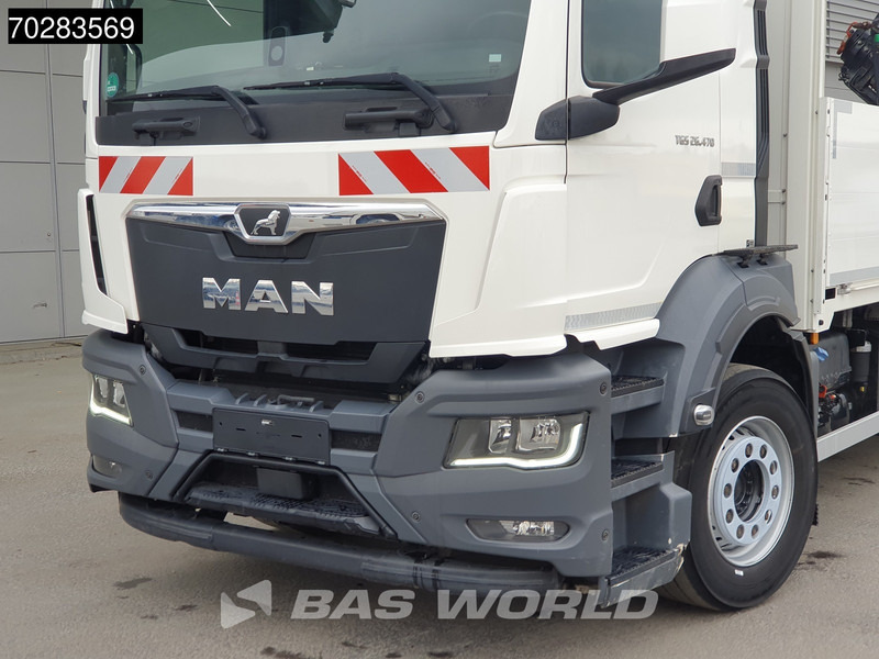 Грузовик бортовой/ Платформа, Автоманипулятор MAN TGS 26.470 6X2 Palfinger PK22002-EH Kran Crane Liftachse Navi Euro 6: фото 14