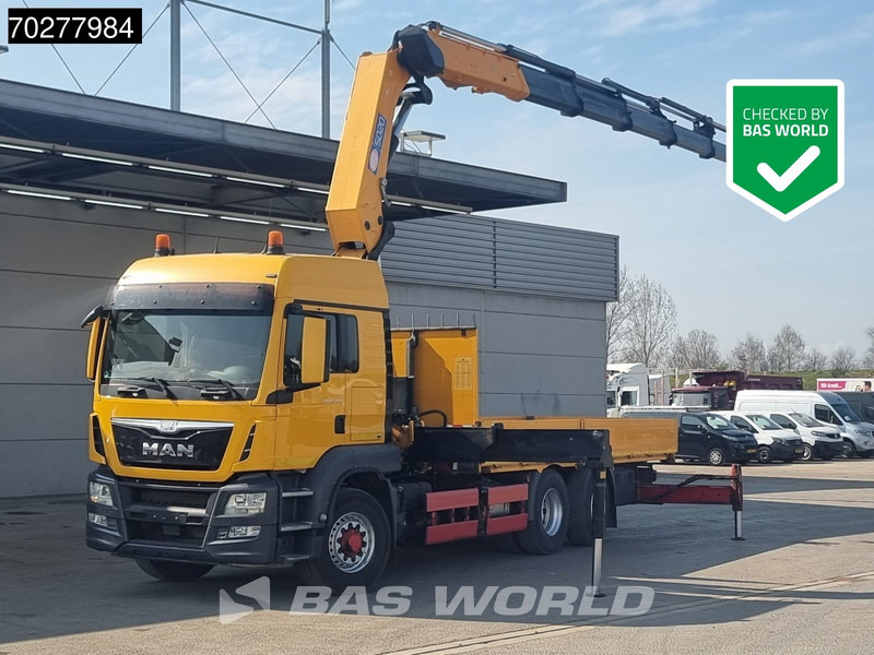 MAN TGS 26.480 6X4 HMF 5020 K6 Crane Kran 6x2H4 Hydrodrive Euro 6 - Грузовик бортовой/ Платформа, Автоманипулятор: фото 1 MAN TGS 26.480 6X4 HMF 5020 K6 Crane Kran 6x2H4 Hydrodrive Euro 6 - Грузовик бортовой/ Платформа, Автоманипулятор: фото 1