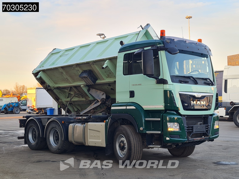 MAN TGS 26.480 6X6 13 m³ 2-way tipper Tarpaulin 6x6 Hydrodrive Big-Axle Euro 6 - Самосвал: фото 3 MAN TGS 26.480 6X6 13 m³ 2-way tipper Tarpaulin 6x6 Hydrodrive Big-Axle Euro 6 - Самосвал: фото 3