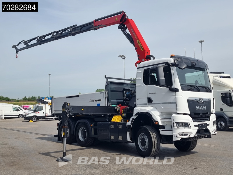 MAN TGS 28.520 6X4 Palfinger PK24001 SLD 5 Kran 2-way tipper Retarder Big-Axle Liftachse Euro 6 в лизинг MAN TGS 28.520 6X4 Palfinger PK24001 SLD 5 Kran 2-way tipper Retarder Big-Axle Liftachse Euro 6: фото 10
