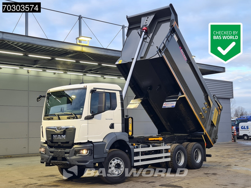 MAN TGS 33.480 6X4 NEW! 20m3 Tipper Steelsuspension Big-Axle Automatic Euro 6 - Самосвал: фото 1 MAN TGS 33.480 6X4 NEW! 20m3 Tipper Steelsuspension Big-Axle Automatic Euro 6 - Самосвал: фото 1