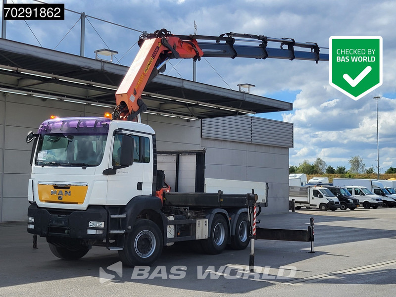 MAN TGS 33.480 6X4 Palfinger PK42505 Crane Fifth wheel Retarder Big-Axle Manual Euro 5 - Грузовик бортовой/ Платформа, Автоманипулятор: фото 1 MAN TGS 33.480 6X4 Palfinger PK42505 Crane Fifth wheel Retarder Big-Axle Manual Euro 5 - Грузовик бортовой/ Платформа, Автоманипулятор: фото 1