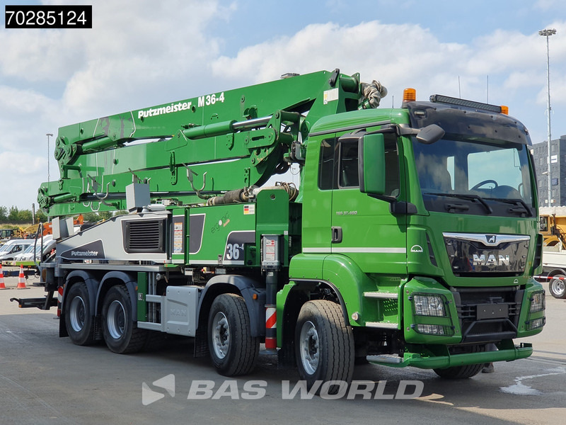 MAN TGS 37.460 8X4 Putzmeister M36-4 Pump Manual Big-Axle Steelsuspension Navi Euro 6 - Автобетононасос: фото 3 MAN TGS 37.460 8X4 Putzmeister M36-4 Pump Manual Big-Axle Steelsuspension Navi Euro 6 - Автобетононасос: фото 3
