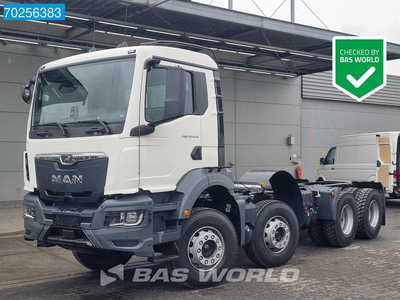 MAN TGS 41.440 8X4 NEW chassis Steelsuspension Automatic Euro 6 - Грузовик-шасси: фото 1 MAN TGS 41.440 8X4 NEW chassis Steelsuspension Automatic Euro 6 - Грузовик-шасси: фото 1