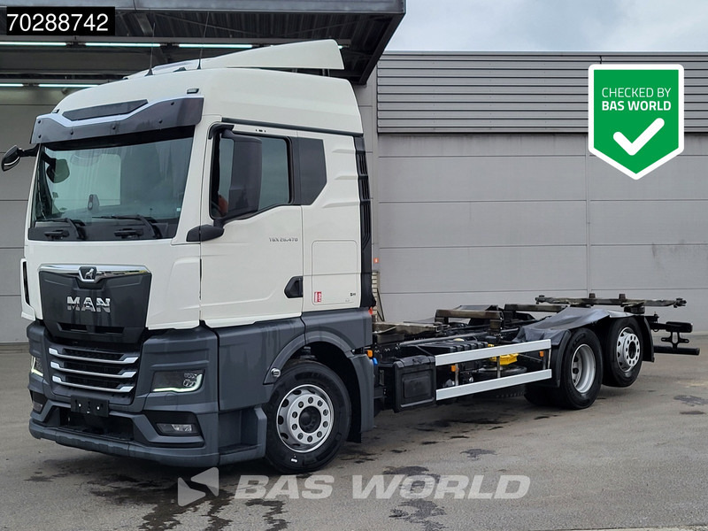 MAN TGX 26.470 6X2 Retarder BDF Standairco Lift-Axle Automatic LED Euro 6 - Грузовик-контейнеровоз/ Сменный кузов: фото 1 MAN TGX 26.470 6X2 Retarder BDF Standairco Lift-Axle Automatic LED Euro 6 - Грузовик-контейнеровоз/ Сменный кузов: фото 1