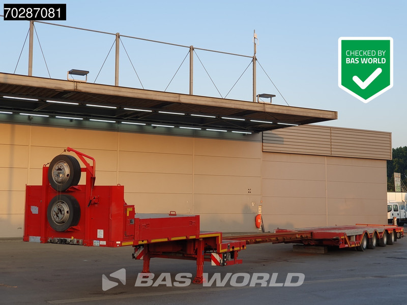 MEUSBURGER MTS-4 4 axles Extendable 7M 1xLift+2xLenkachse - Низкорамный полуприцеп: фото 1 MEUSBURGER MTS-4 4 axles Extendable 7M 1xLift+2xLenkachse - Низкорамный полуприцеп: фото 1