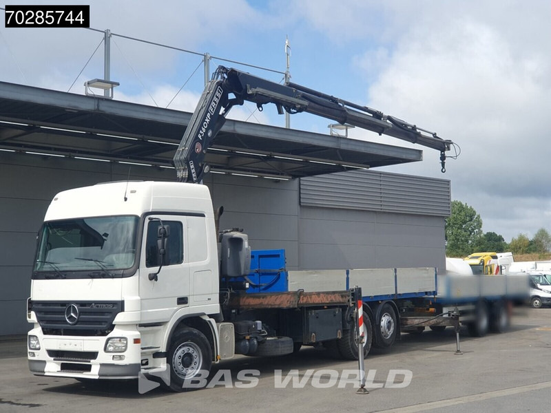 Mercedes-Benz Actros 2532 6X2 Fassi F330D3 Crane Kran Lift+steering Axle 3-Pedals Euro 3 - Грузовик бортовой/ Платформа, Автоманипулятор: фото 5 Mercedes-Benz Actros 2532 6X2 Fassi F330D3 Crane Kran Lift+steering Axle 3-Pedals Euro 3 - Грузовик бортовой/ Платформа, Автоманипулятор: фото 5