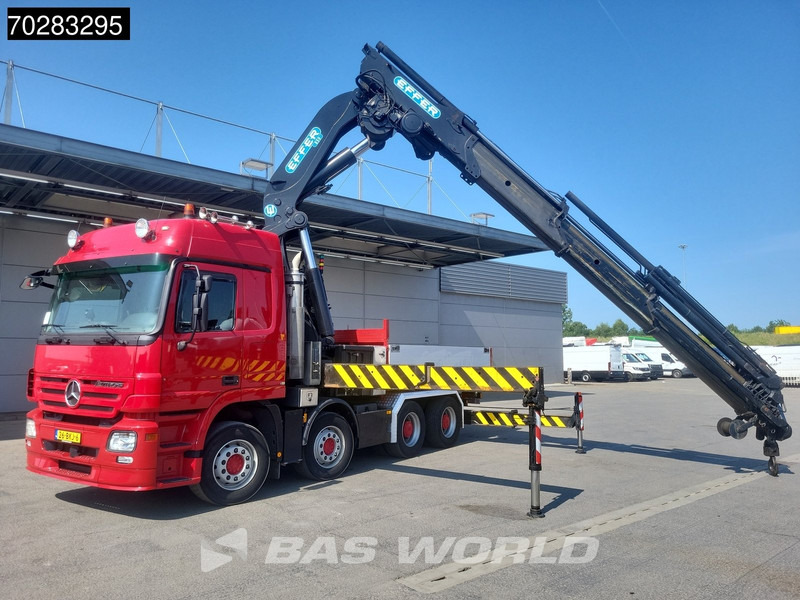 Mercedes-Benz Actros 2648 850 8X4 Effer 850/9S Kran Fifth wheel Big-Axle Automatic Euro 5 - Грузовик бортовой/ Платформа, Автоманипулятор: фото 3 Mercedes-Benz Actros 2648 850 8X4 Effer 850/9S Kran Fifth wheel Big-Axle Automatic Euro 5 - Грузовик бортовой/ Платформа, Автоманипулятор: фото 3