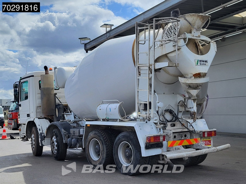 Mercedes-Benz Actros 3236 8X4 9M3 Stetter Mixer Big-Axle 3-Pedals Steelsuspension Euro 3 - Автобетоносмеситель: фото 2 Mercedes-Benz Actros 3236 8X4 9M3 Stetter Mixer Big-Axle 3-Pedals Steelsuspension Euro 3 - Автобетоносмеситель: фото 2