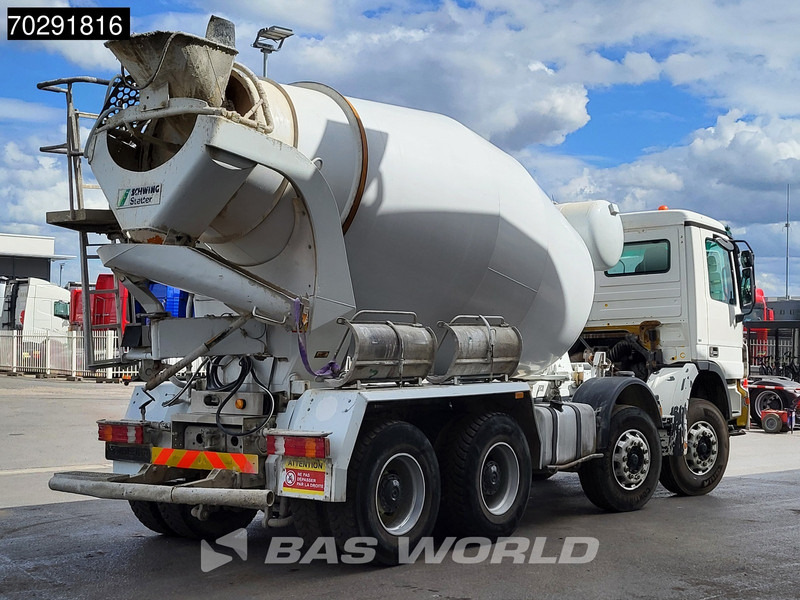 Mercedes-Benz Actros 3236 8X4 9M3 Stetter Mixer Big-Axle 3-Pedals Steelsuspension Euro 3 - Автобетоносмеситель: фото 5 Mercedes-Benz Actros 3236 8X4 9M3 Stetter Mixer Big-Axle 3-Pedals Steelsuspension Euro 3 - Автобетоносмеситель: фото 5