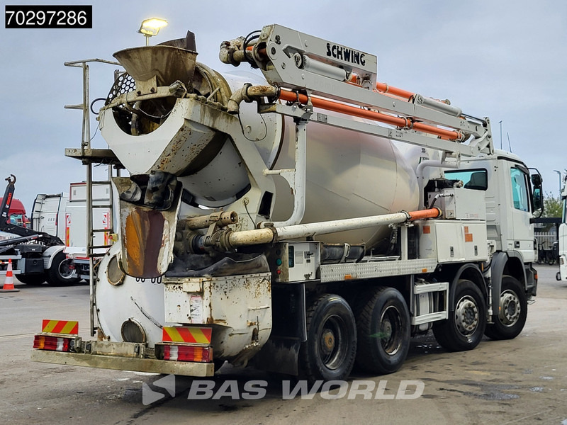 Mercedes-Benz Actros 3241 8X4 21meter Pump + 7m3 Stetter Mixer Steelsuspension Big-Axle Manual Euro 5 - Автобетононасос: фото 5 Mercedes-Benz Actros 3241 8X4 21meter Pump + 7m3 Stetter Mixer Steelsuspension Big-Axle Manual Euro 5 - Автобетононасос: фото 5