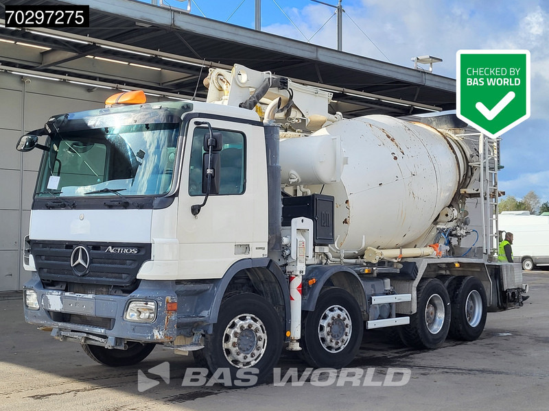Mercedes-Benz Actros 3241 8X4 7m3 Putzmeister TMM 21-3 Mixer Big-Axle Steelsuspension 3-Pedals Euro 4 - Автобетоносмеситель: фото 1 Mercedes-Benz Actros 3241 8X4 7m3 Putzmeister TMM 21-3 Mixer Big-Axle Steelsuspension 3-Pedals Euro 4 - Автобетоносмеситель: фото 1