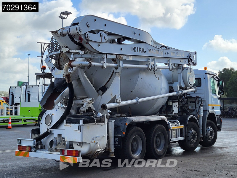 Mercedes-Benz Actros 3241 8X4 Cifa MK24.4Z Pompe+Mixer Retarder 3-Pedals Steelsuspension Big-Axle Euro 5 в лизинг Mercedes-Benz Actros 3241 8X4 Cifa MK24.4Z Pompe+Mixer Retarder 3-Pedals Steelsuspension Big-Axle Euro 5: фото 17