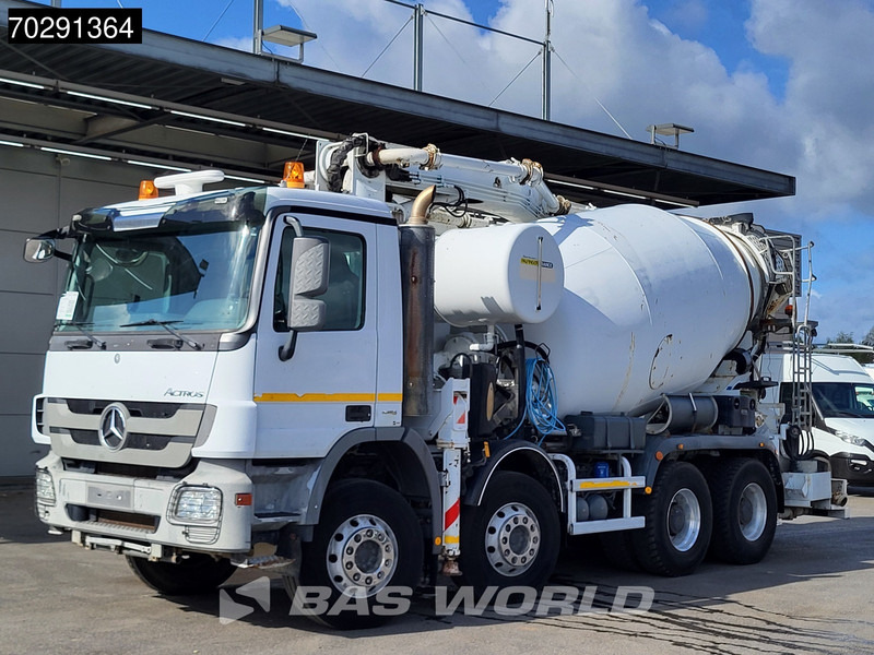 Mercedes-Benz Actros 3241 8X4 Cifa MK24.4Z Pompe+Mixer Retarder 3-Pedals Steelsuspension Big-Axle Euro 5 в лизинг Mercedes-Benz Actros 3241 8X4 Cifa MK24.4Z Pompe+Mixer Retarder 3-Pedals Steelsuspension Big-Axle Euro 5: фото 14