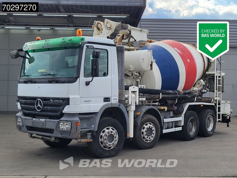 Mercedes-Benz Actros 3241 8X4 Putzmeister TMM 21-3 Mixer Big-Axle Steelsuspension Automatic Euro 4 - Автобетононасос: фото 1 Mercedes-Benz Actros 3241 8X4 Putzmeister TMM 21-3 Mixer Big-Axle Steelsuspension Automatic Euro 4 - Автобетононасос: фото 1