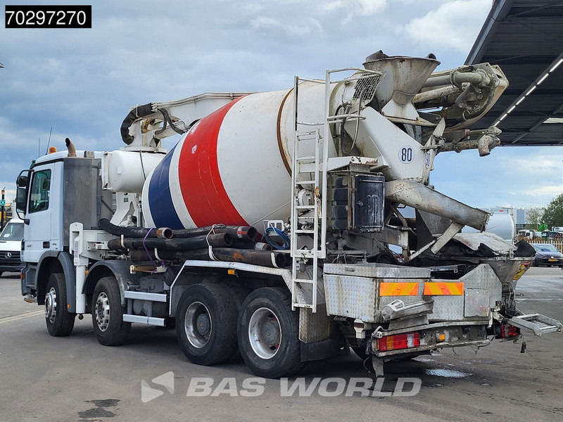 Mercedes-Benz Actros 3241 8X4 Putzmeister TMM 21-3 Mixer Big-Axle Steelsuspension Automatic Euro 4 - Автобетононасос: фото 2 Mercedes-Benz Actros 3241 8X4 Putzmeister TMM 21-3 Mixer Big-Axle Steelsuspension Automatic Euro 4 - Автобетононасос: фото 2
