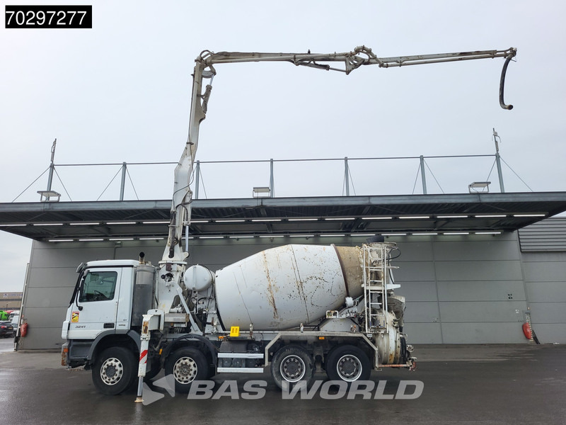 Mercedes-Benz Actros 3241 8X4 Putzmeister TMM 21-3 PUMI 7m3 Liebherr Big-Axle 3-Pedals Euro 4 - Автобетононасос: фото 5 Mercedes-Benz Actros 3241 8X4 Putzmeister TMM 21-3 PUMI 7m3 Liebherr Big-Axle 3-Pedals Euro 4 - Автобетононасос: фото 5
