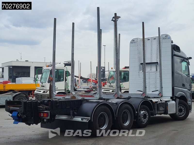 Mercedes-Benz Actros 3563 8X4 Timber truck wood transport Big-Axle Lift+Lenkachse Euro 6 - Лесовоз: фото 5 Mercedes-Benz Actros 3563 8X4 Timber truck wood transport Big-Axle Lift+Lenkachse Euro 6 - Лесовоз: фото 5