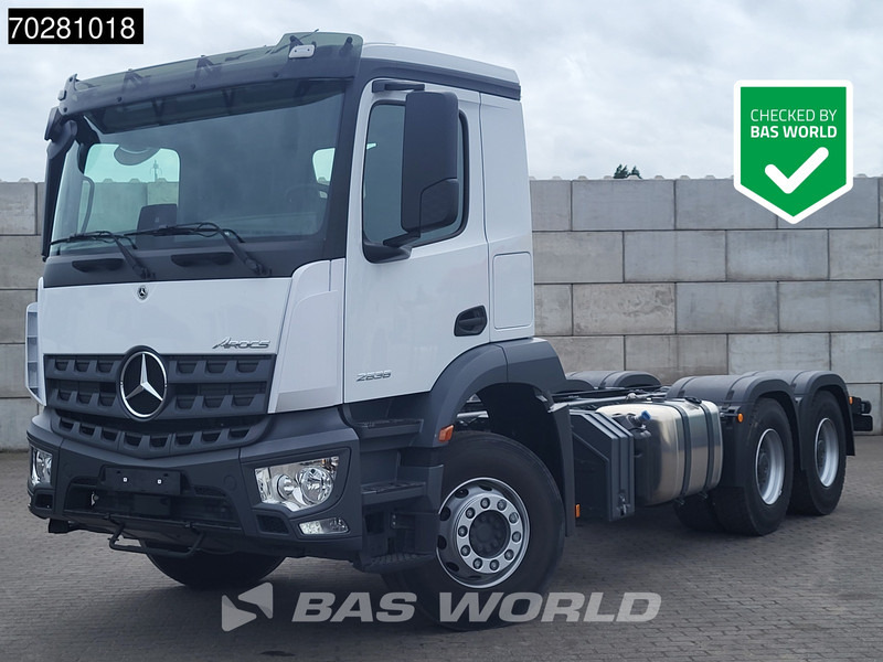 Mercedes-Benz Arocs 2636 6X4 NEW Steelsuspension chassis Flywheel PTO Big-Axle Automatic Euro 6 - Грузовик-шасси: фото 1 Mercedes-Benz Arocs 2636 6X4 NEW Steelsuspension chassis Flywheel PTO Big-Axle Automatic Euro 6 - Грузовик-шасси: фото 1