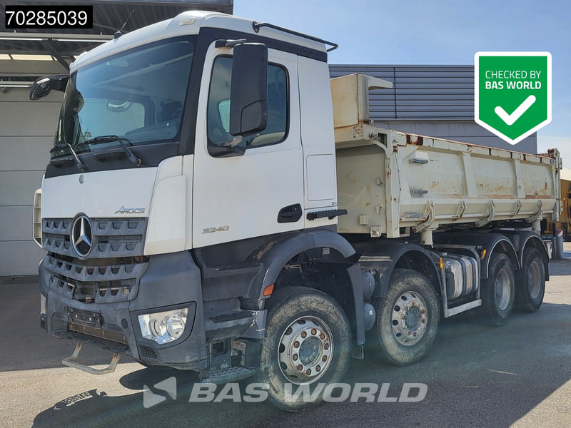 Mercedes-Benz Arocs 3240 8X4 12m3 2-side Tipper SteelSuspension Automatic Big-Axle Euro 6 - Самосвал: фото 1 Mercedes-Benz Arocs 3240 8X4 12m3 2-side Tipper SteelSuspension Automatic Big-Axle Euro 6 - Самосвал: фото 1