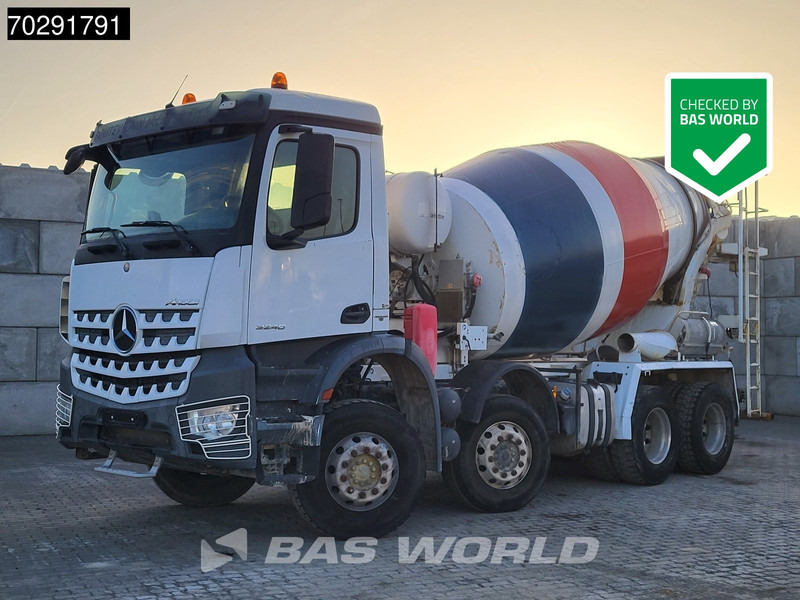 Mercedes-Benz Arocs 3240 8X4 9m3 Stetter mixer Steelsuspension Automatic Euro 6 - Автобетоносмеситель: фото 1 Mercedes-Benz Arocs 3240 8X4 9m3 Stetter mixer Steelsuspension Automatic Euro 6 - Автобетоносмеситель: фото 1