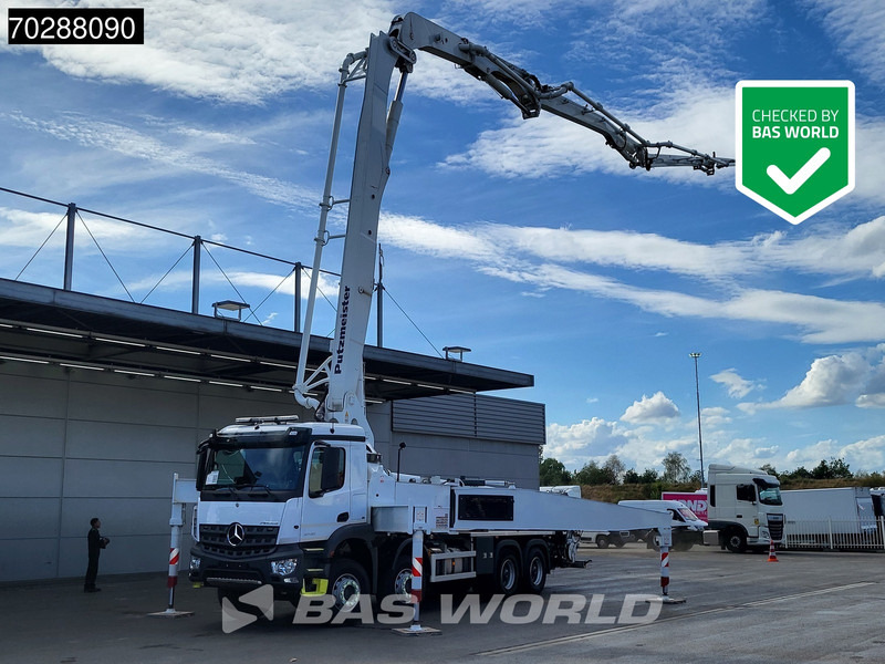 Mercedes-Benz Arocs 3740 8X4 Putzmeister M42-5 Betonpomp Big-Axle Steelsuspension Euro 6 - Автобетононасос: фото 1 Mercedes-Benz Arocs 3740 8X4 Putzmeister M42-5 Betonpomp Big-Axle Steelsuspension Euro 6 - Автобетононасос: фото 1
