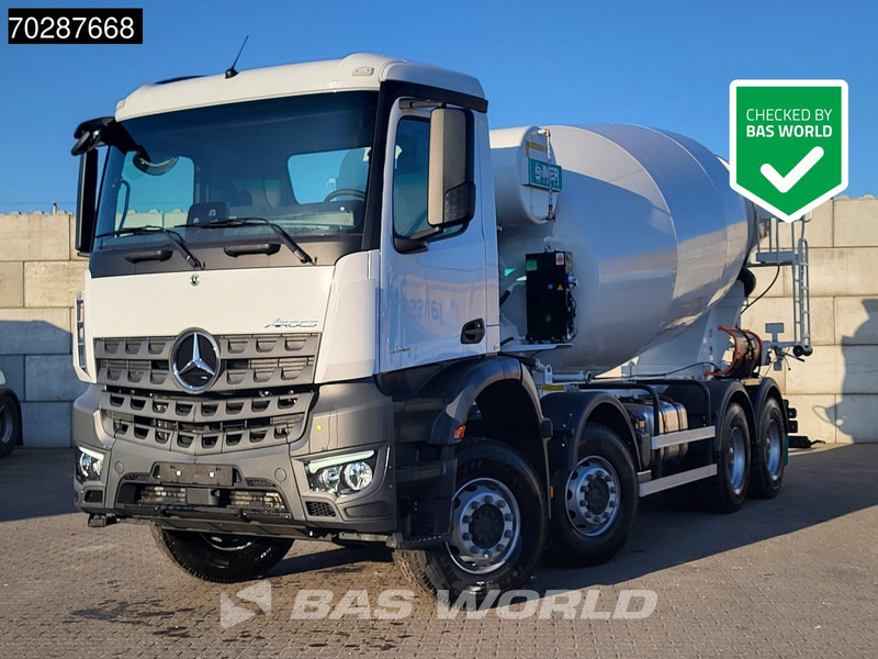 Mercedes-Benz Arocs 4142 8X4 New! 12m3 IMER Mixer Steelsuspension Automatic Big-Axle Euro 6 - Автобетоносмеситель: фото 1 Mercedes-Benz Arocs 4142 8X4 New! 12m3 IMER Mixer Steelsuspension Automatic Big-Axle Euro 6 - Автобетоносмеситель: фото 1