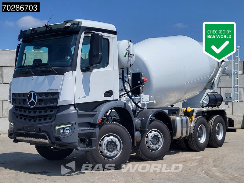 Mercedes-Benz Arocs 4145 8X4 NEW! 11m3 Schwing Stetter Mixer Big-Axle Manual Euro 3 - Автобетоносмеситель: фото 1 Mercedes-Benz Arocs 4145 8X4 NEW! 11m3 Schwing Stetter Mixer Big-Axle Manual Euro 3 - Автобетоносмеситель: фото 1