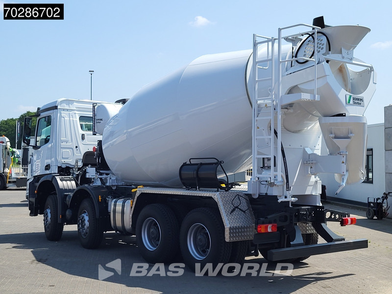 Mercedes-Benz Arocs 4145 8X4 NEW! 11m3 Schwing Stetter Mixer Manual Big-Axle Steel suspension Euro 3 - Автобетоносмеситель: фото 2 Mercedes-Benz Arocs 4145 8X4 NEW! 11m3 Schwing Stetter Mixer Manual Big-Axle Steel suspension Euro 3 - Автобетоносмеситель: фото 2
