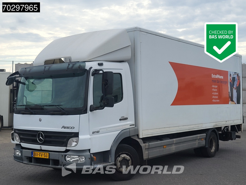 Mercedes-Benz Atego 816 4X2 8tonner Automatic Ladebordwand Euro 5 - Грузовик с закрытым кузовом: фото 1 Mercedes-Benz Atego 816 4X2 8tonner Automatic Ladebordwand Euro 5 - Грузовик с закрытым кузовом: фото 1