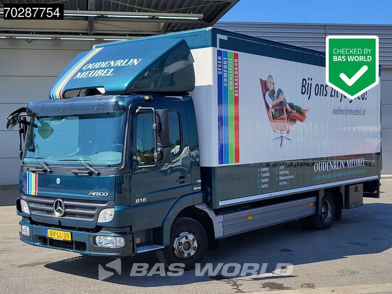 Mercedes-Benz Atego 816 4X2 NL-Truck Ladebordwand Automatic Euro 5 - Грузовик с закрытым кузовом: фото 1 Mercedes-Benz Atego 816 4X2 NL-Truck Ladebordwand Automatic Euro 5 - Грузовик с закрытым кузовом: фото 1