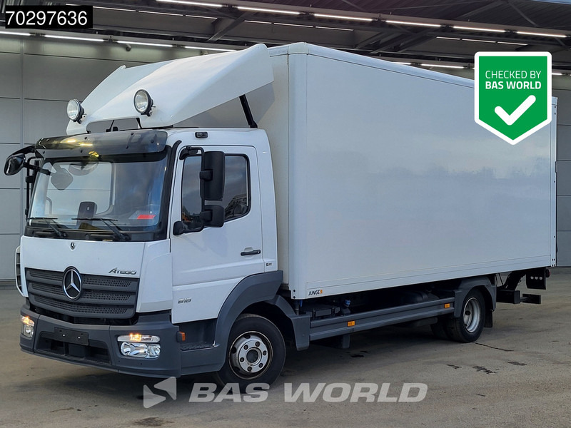 Mercedes-Benz Atego 818 4X2 1000kg Ladebordwand Automatic Euro 6 - Грузовик с закрытым кузовом: фото 1 Mercedes-Benz Atego 818 4X2 1000kg Ladebordwand Automatic Euro 6 - Грузовик с закрытым кузовом: фото 1