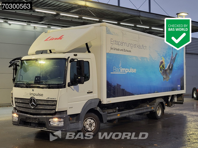 Mercedes-Benz Atego 818 4X2 8tonner Automatic 1500kg Ladebordwand Euro 6 - Грузовик с закрытым кузовом: фото 1 Mercedes-Benz Atego 818 4X2 8tonner Automatic 1500kg Ladebordwand Euro 6 - Грузовик с закрытым кузовом: фото 1