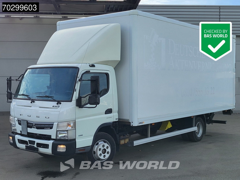 Mitsubishi Canter 7C18 4X2 7.5tonner Automatic 1000kg Ladebordwand Euro 6 - Грузовик с закрытым кузовом: фото 1 Mitsubishi Canter 7C18 4X2 7.5tonner Automatic 1000kg Ladebordwand Euro 6 - Грузовик с закрытым кузовом: фото 1