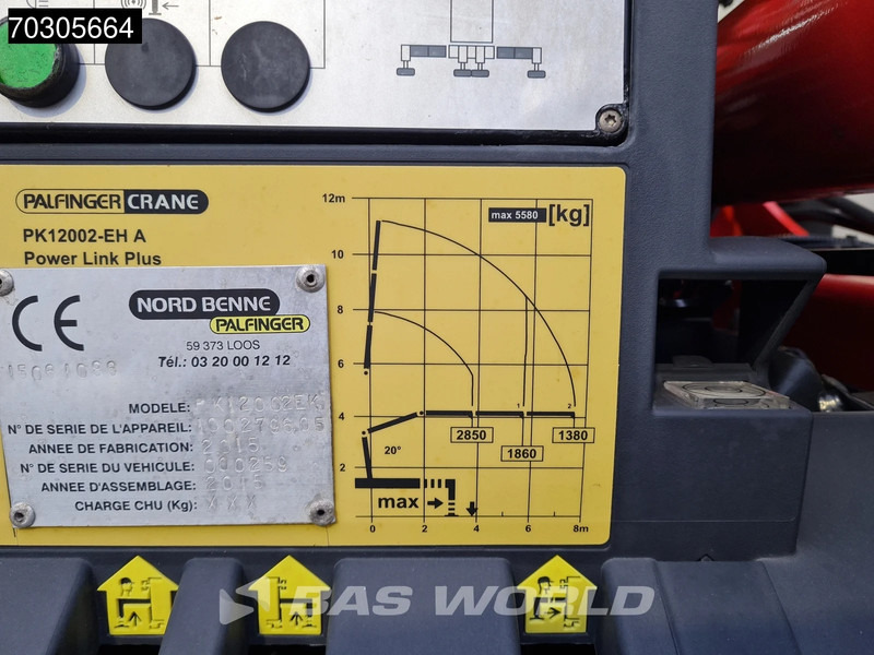 Грузовик бортовой/ Платформа, Автоманипулятор Renault C 280 4X2 Palfinger PK12002 - EH Crane Kran Rotator Automatic Euro 6: фото 16