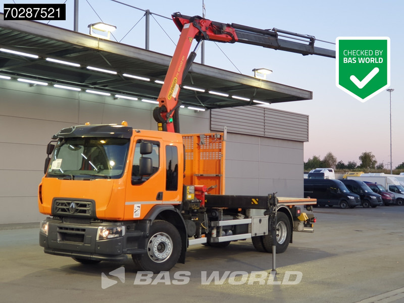 Renault C 320 4X2 Palfinger PK 18002 EH Crane Optibrake Automatic Euro 6 - Грузовик бортовой/ Платформа, Автоманипулятор: фото 1 Renault C 320 4X2 Palfinger PK 18002 EH Crane Optibrake Automatic Euro 6 - Грузовик бортовой/ Платформа, Автоманипулятор: фото 1