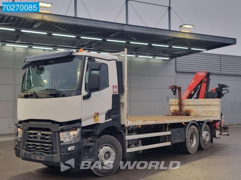 Renault C 380 6X2 Fassi F155A.0.23 E-ACTIVE Remote Control Euro 6 - Грузовик бортовой/ Платформа, Автоманипулятор: фото 2 Renault C 380 6X2 Fassi F155A.0.23 E-ACTIVE Remote Control Euro 6 - Грузовик бортовой/ Платформа, Автоманипулятор: фото 2