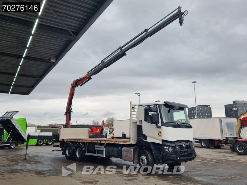 Renault C 380 6X4 Palfinger PK18002-EH C Remote Retarder Euro 6 - Грузовик бортовой/ Платформа, Автоманипулятор: фото 3 Renault C 380 6X4 Palfinger PK18002-EH C Remote Retarder Euro 6 - Грузовик бортовой/ Платформа, Автоманипулятор: фото 3